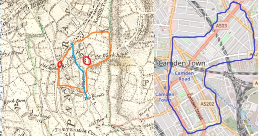 Camden Town boundaries
