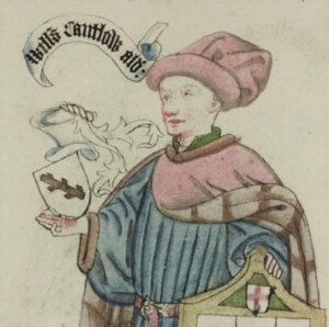 William Cantlow (heraldic portrait)